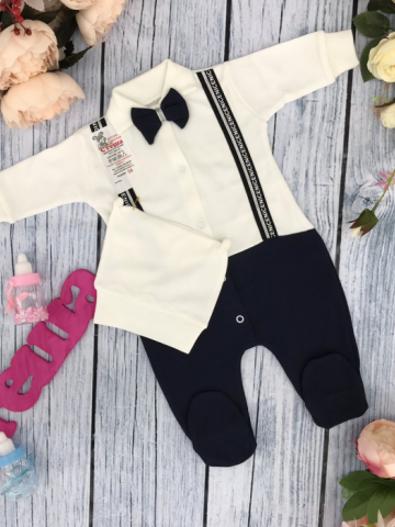 Купить оптом 207. Комбинезон ясельный с шапкой,100% хлопок интерлок в Ульяновске